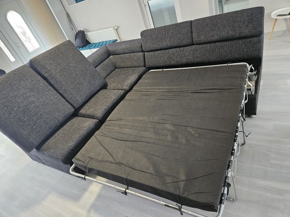 Coltar Lems Sofa Livingroom 265x220 Extensibil, tetiere rabatabile