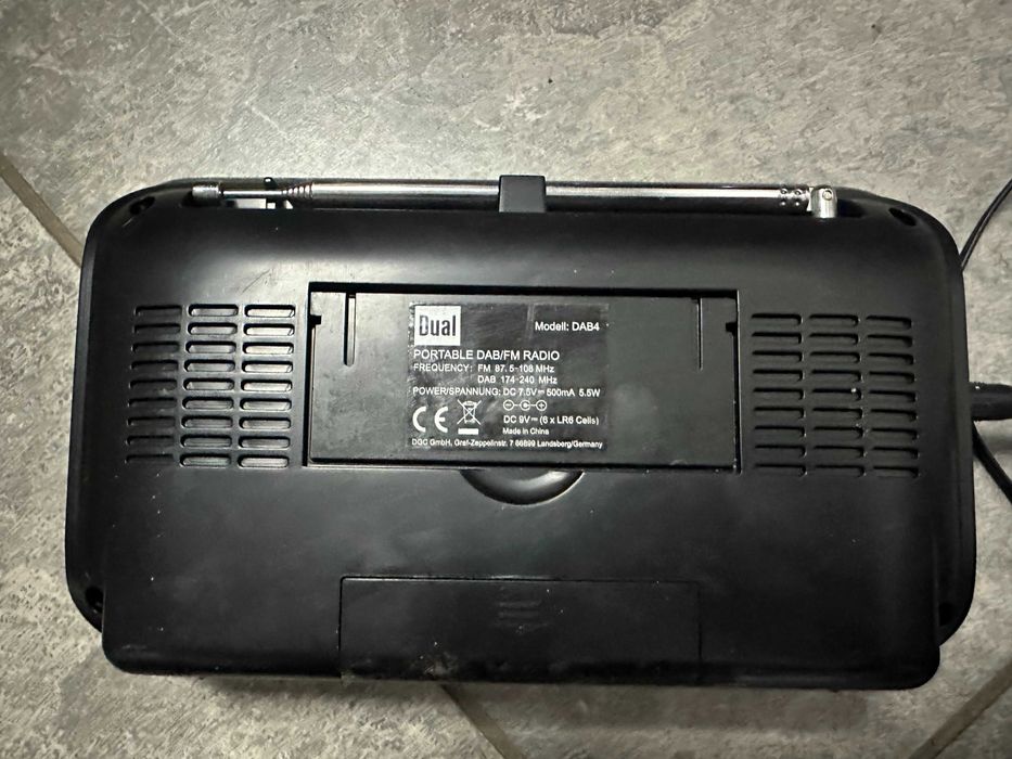 Цифрово радио Dual DAB 4 Portable Digital Radio DAB+/FM Tuner