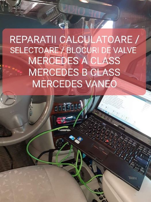 Reparațiile calculatoare / blocuri valve / selectoare  mercedes a clas
