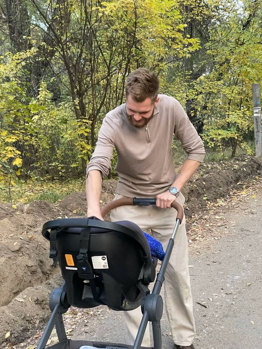 Коляска mommer pro 3 в 1 с автолюлькой