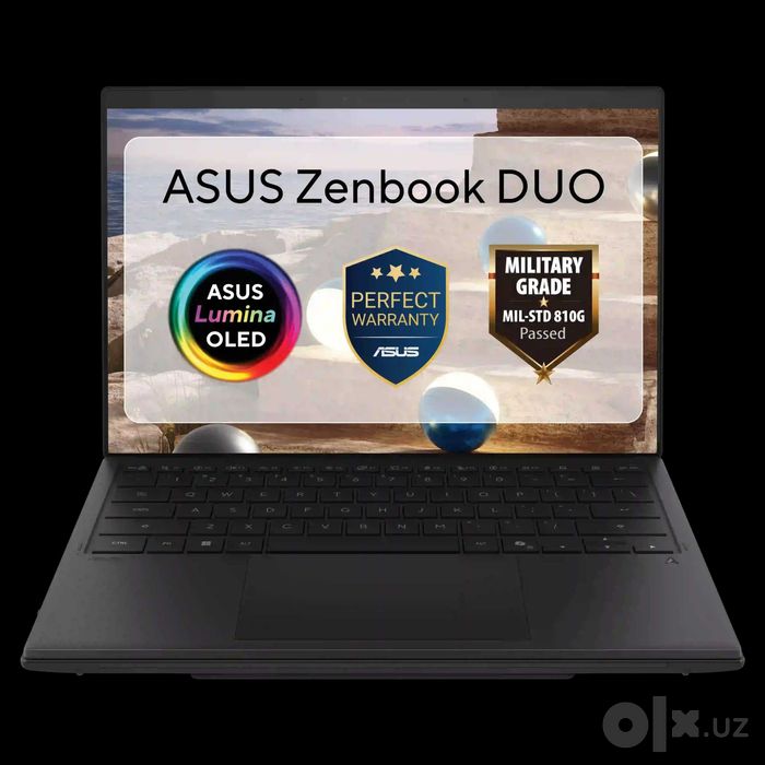 ASUS Zenbook Duo OLED | Intel Core Ultra 9 386H | 14.0" 3K OLED