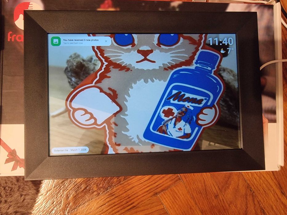Frameo photo frame digital wi-fi rama foto