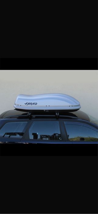 Cutie Portbagaj Farad Marlin 400L Silver Mat