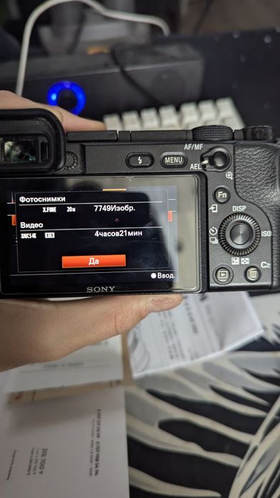 Sony a6400 тушка настрел 7700