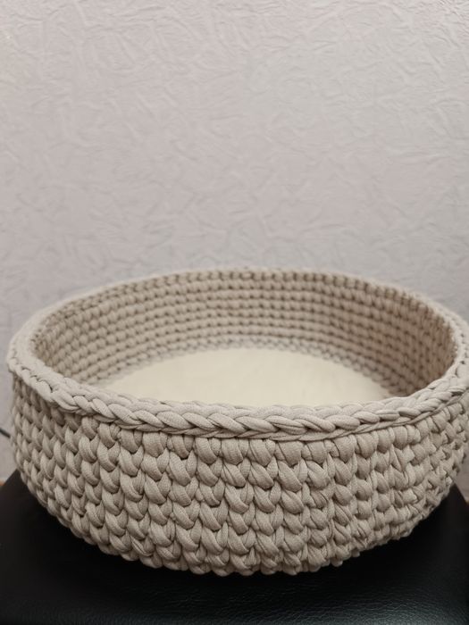 Продам вязаные корзинки