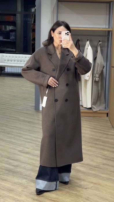 Пальто кашемировое женское