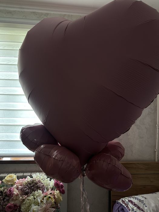 Гигант шар очень большой розовый