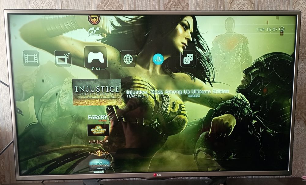 Ps3 Super Slim 120 игр, 500 гб