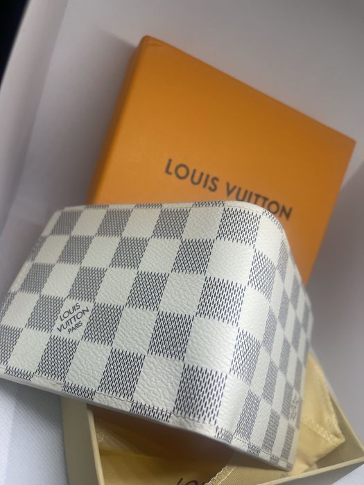 Portofel Louis Vuitton White Damier Azur