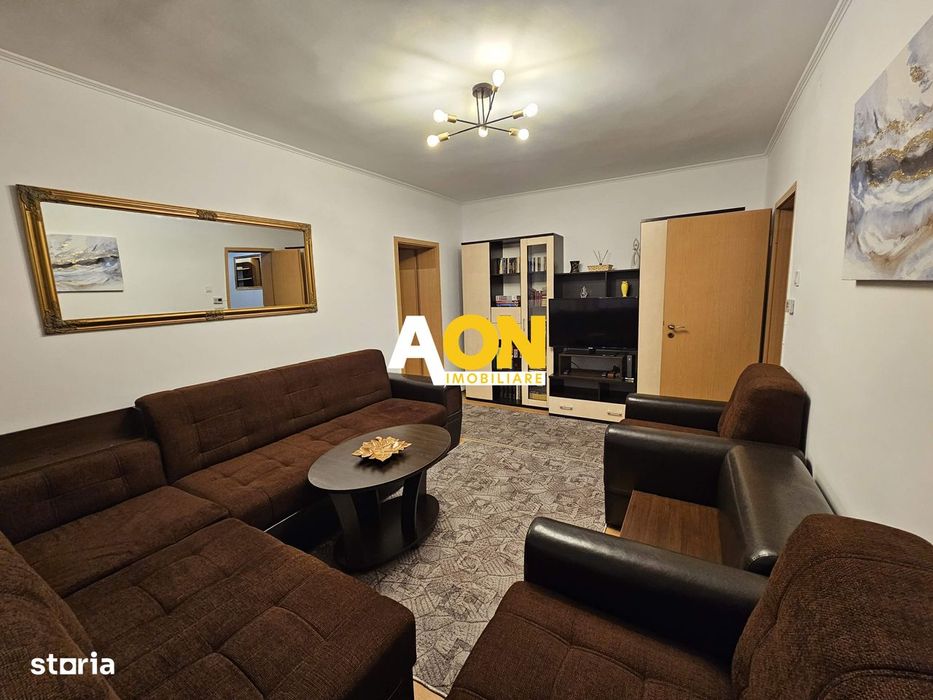 Apartament 3 camere, mobilat, utilat, etaj 2, Cetate