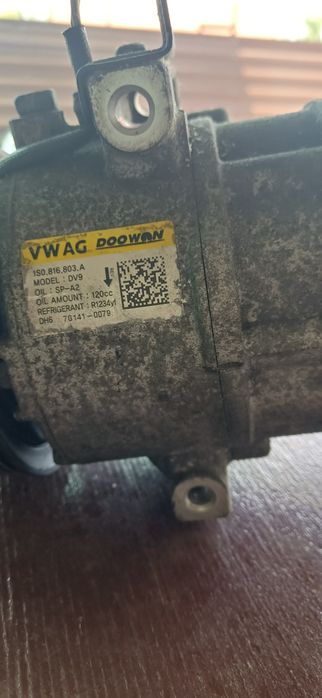 COMPRESOR AC 1S0816803A Skoda CITIGO an 2019 CHYA cod piesa 1S0816803A