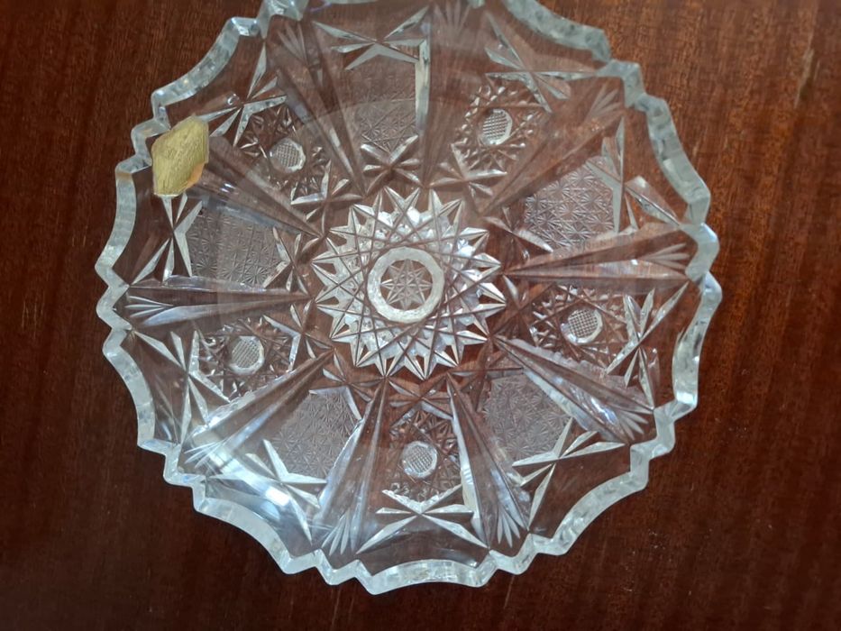 Конфетницы хрустальные