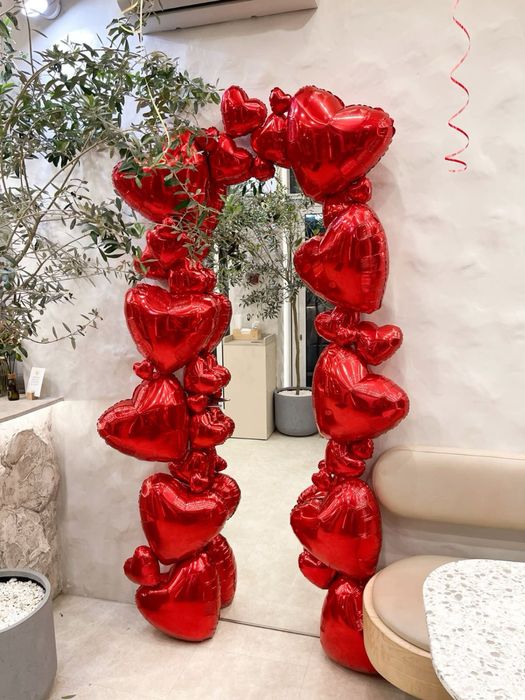 Фотозоны и оформление к 14 февраля