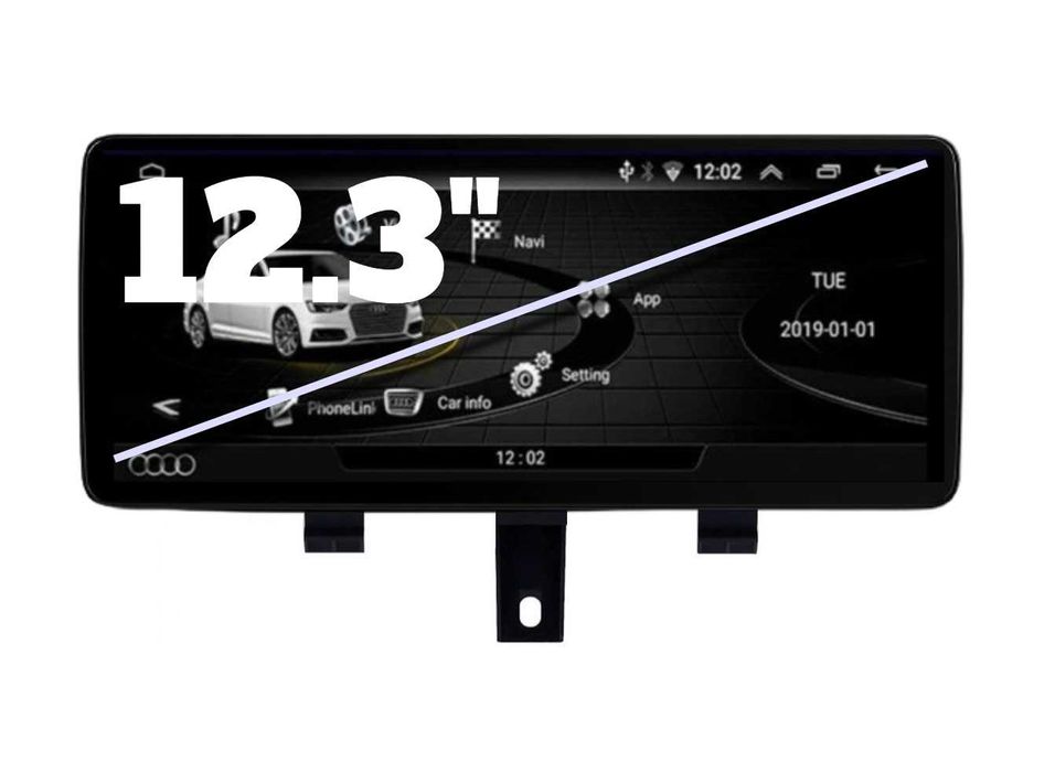 AUDI Q3 2013/2018 LOW 10.25"/12.3'' - андроид навигация, 3203+10/+12