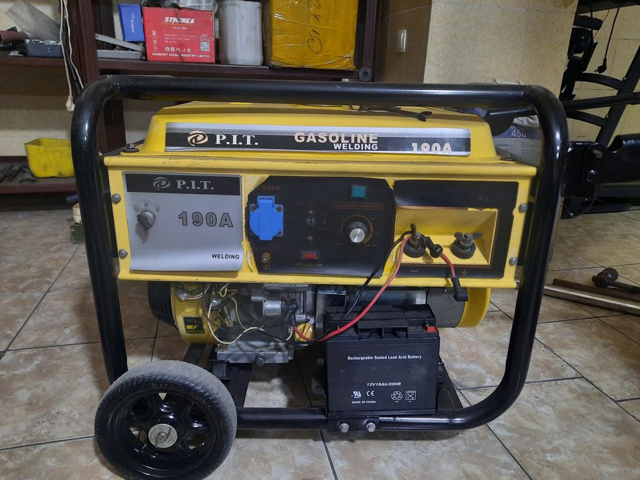 Генератор + сварка