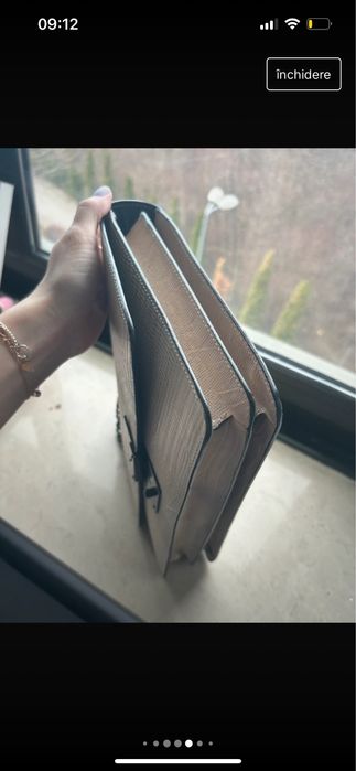 Geanta Musette - piele naturala