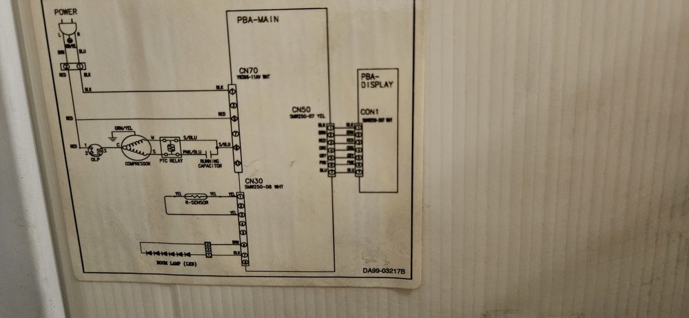 Vand combina Samsung 60x60x202cm, Power Cool, 600 ron, fun