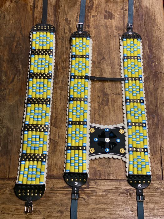 Изработка на кукерски гердани / kukerski gerdani