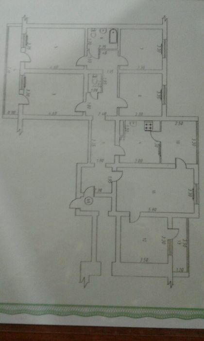 Продажа 6 комнатная квартира 138 кв.м, 2 сан узла, 4 балкона,
