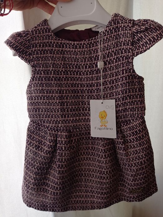 Rochie - sarafan Fagottino 6-9 luni