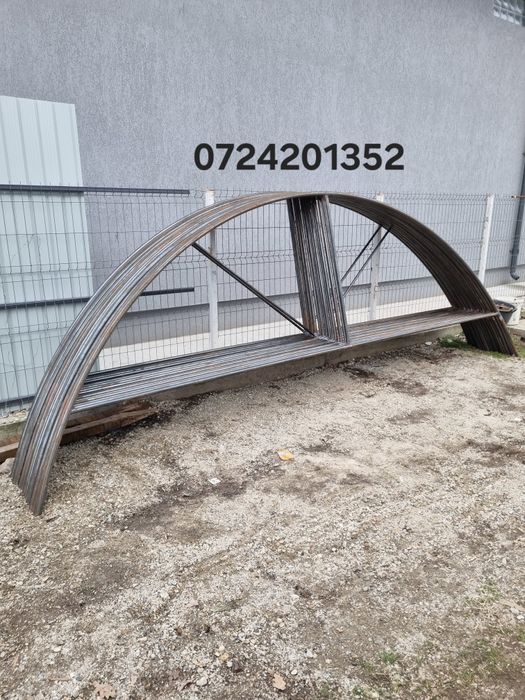 Arcade solar legume structură completă