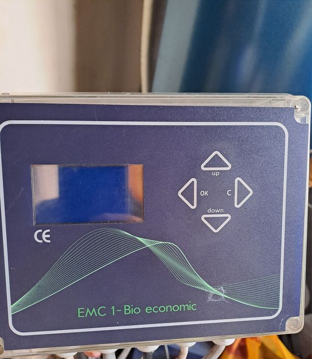 Котел и горелка на пелети