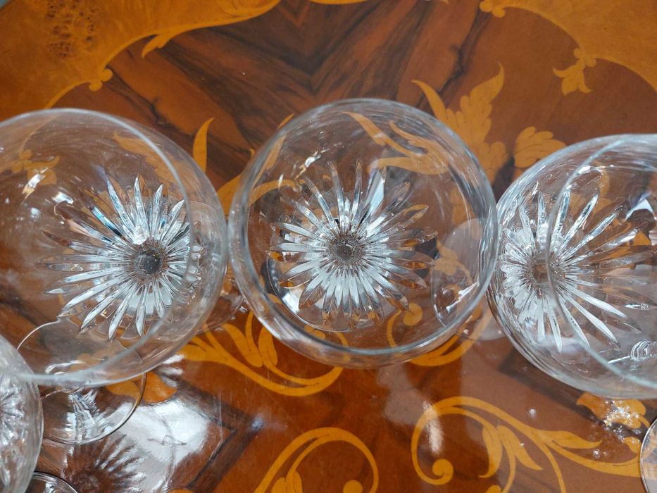 Set 7 pahare cristal vin nefolosite