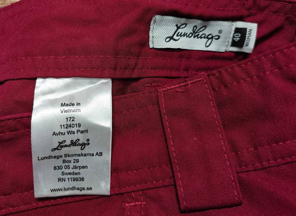 LUNDHAGS Дамски туристически панталон размер EU 40 НОВО