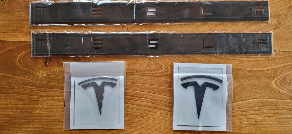 Емблеми за Тесла / Емблема за Тесла / Тесла предни и задни емблеми