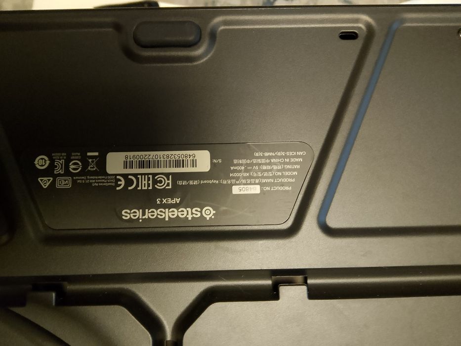 Клавиатура и наушники