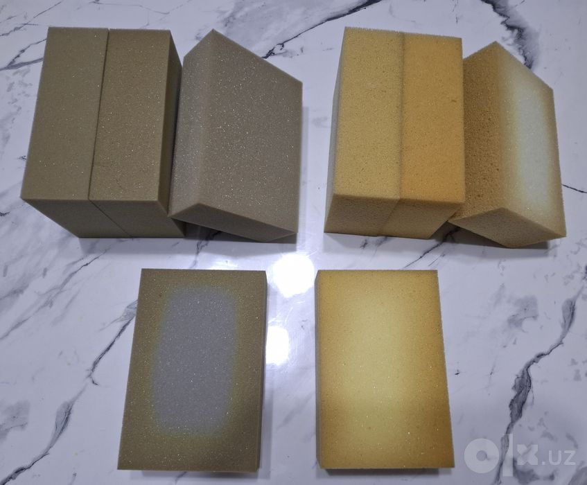 Продаются губки для мытья машины 15×10 НОВЫЕ по 5000,шампунь 25 000 .