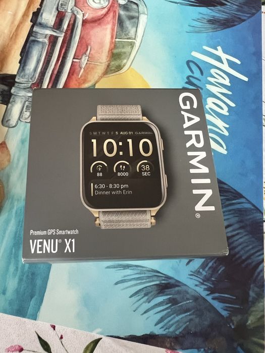Неотварян Garmin Venu X1 + оригинална допълнителна каишка
