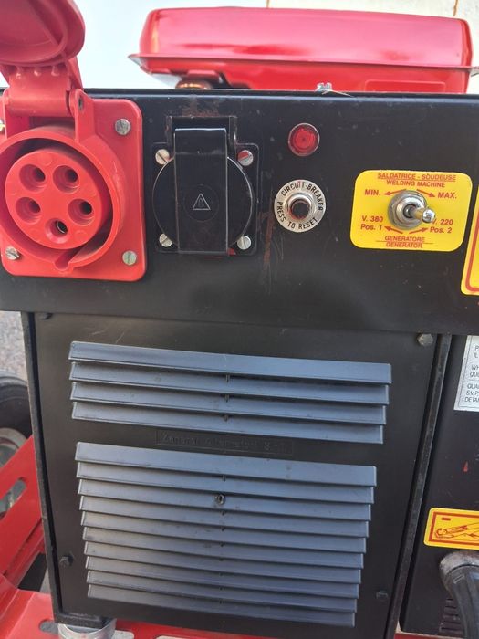 Generator curent trifazat 5 kw cu aparat de sudura