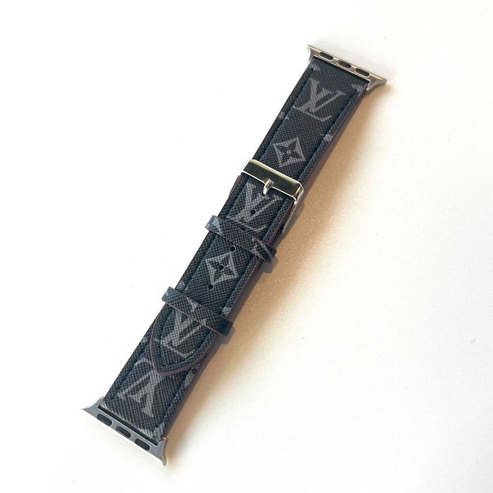 Каишки от ЕКО кожа Louis Vuitton за Apple Watch ULTRA/SE/11/10/9/8/7/6