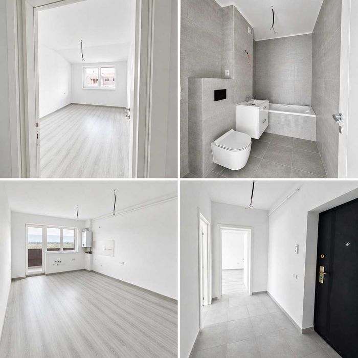 Apartament nou 2 camere, 51 mp utili + balcon | Subcetate City 2