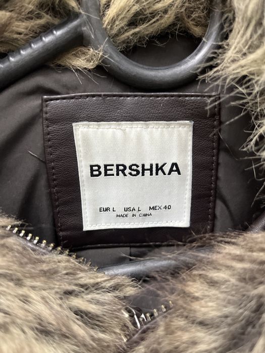 шуба bershka мужская