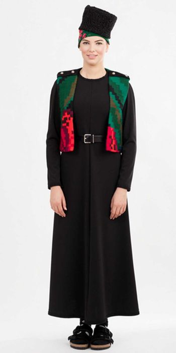 Rochie simpla, cu tiv decorativ, Nicoleta Obis, marimea M si marimea S