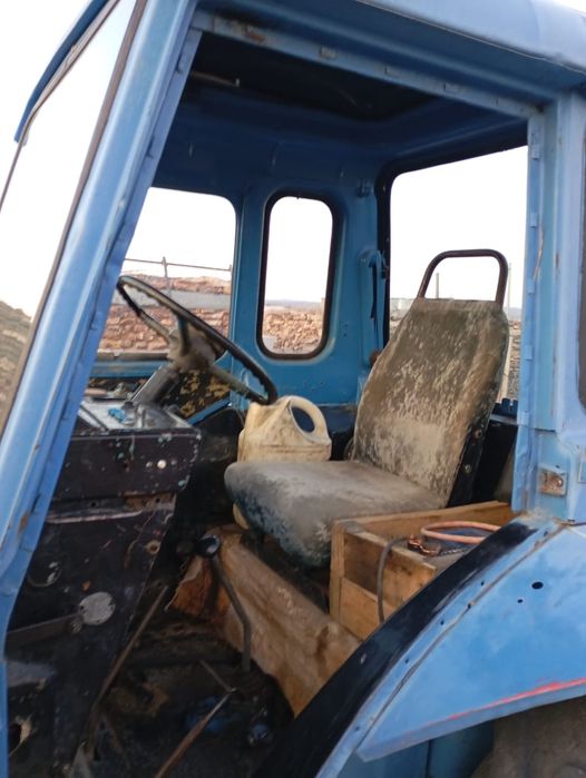 Трактор МТЗ 80 кун, косилка КТП 4, грабля