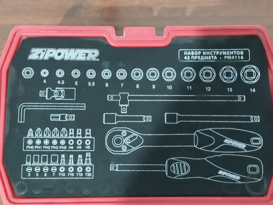 ZIPOWER mini nabor kulich rus