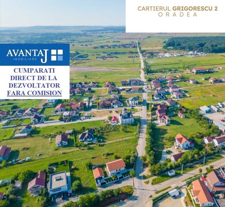 Parcele 500 mp în cartierul GRIGORESCU 2 Oradea ( puz + utilități )