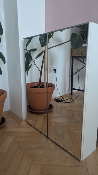 Dulap baie cu oglinda, Ikea Enhet