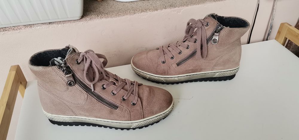 Боти Gabor Естествен велур 36.5н.