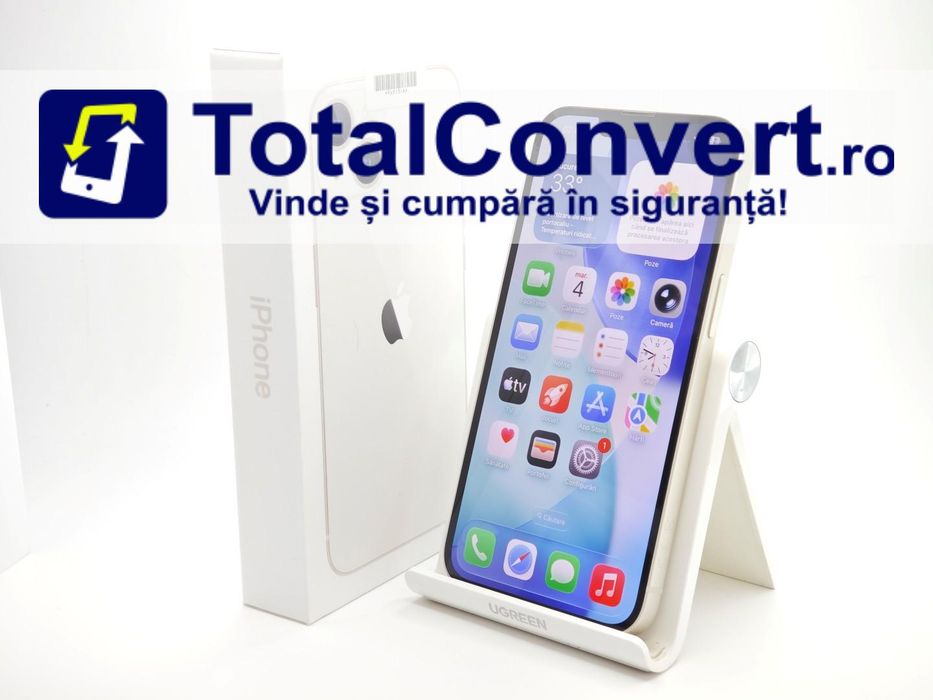 Apple iPhone 13 128GB Starlight 4GB Single, Garantie 24 luni | #R94513