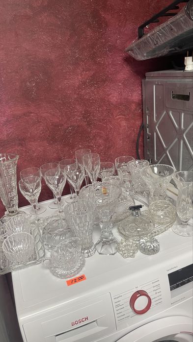 Set cristale 35 piese superbe