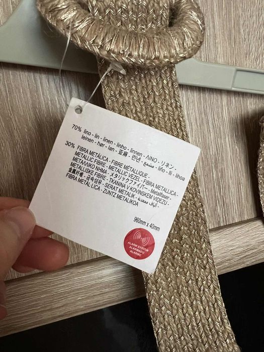 Нов ленен колан Zara