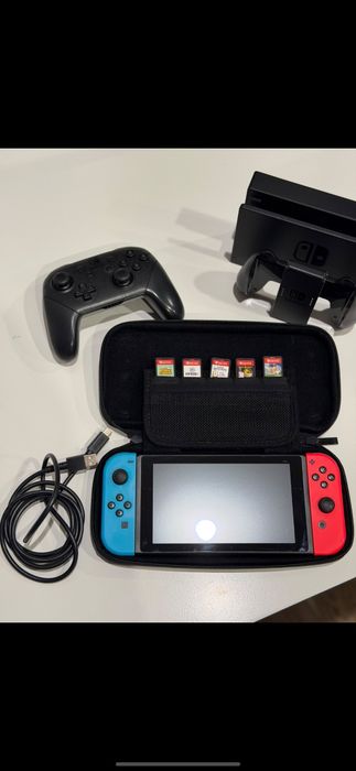 Nintendo switch 1 с Nintendo Switch Pro Controller