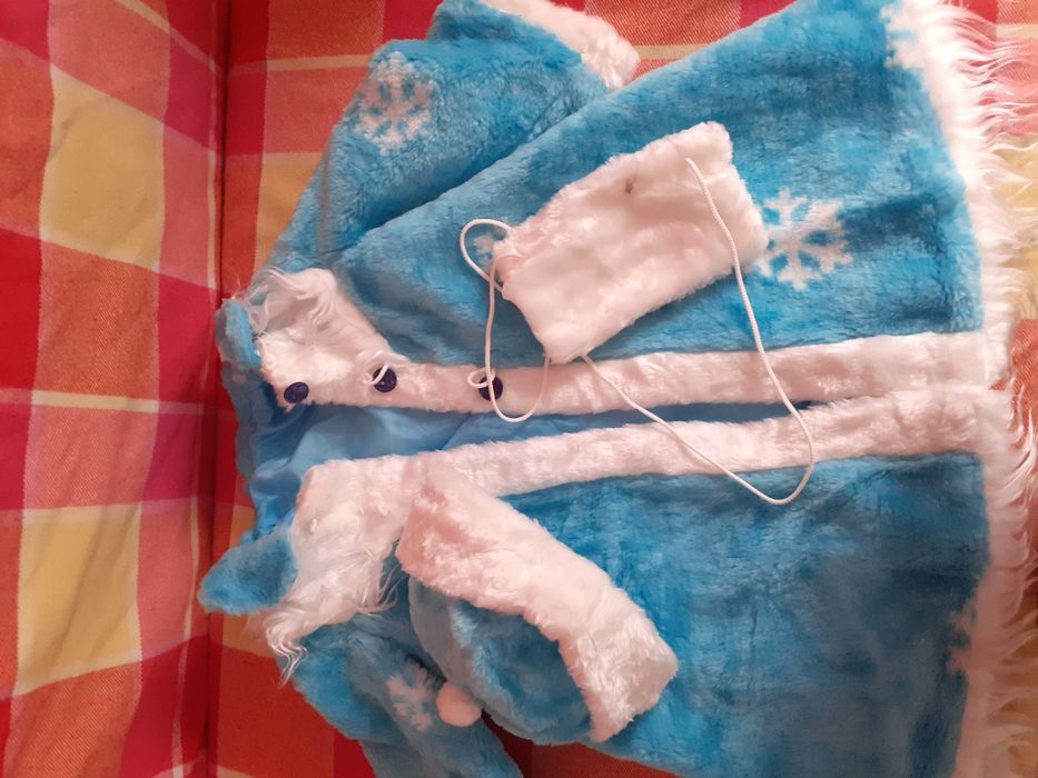 Костюм Снегурочки, 6-7-8 лет