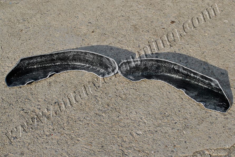 Сплитери (тунинг добавки) за предна М броня за BMW E39 / Бмв Е 39