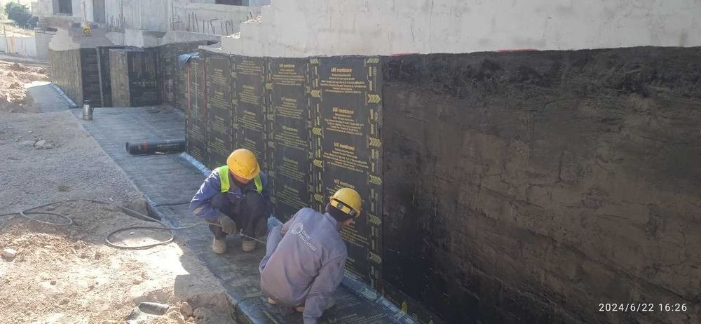 гидроизоляция терасса любой виды киламиз