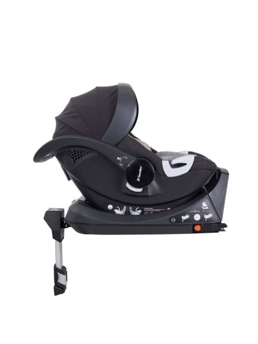 Scoica auto i-Size cu baza Isofix,  certificată ADAC